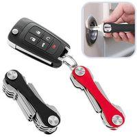 Zhltools Pratik Akılllı Anahtarlık Anahtar Düzenleyici Kompakt Aparat Kırmızı