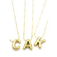 24'lü Harf Kolye Seti - Altın