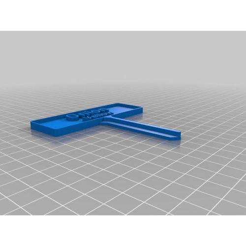 Sarı Soğan Bahçe Etiketi 3D Baskı (Bu ürün Sadece Plastik parçadır - Almadan Önce Soru Sorabilirsiniz)