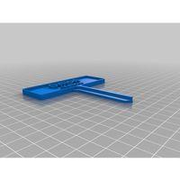 Sarı Soğan Bahçe Etiketi 3D Baskı (Bu ürün Sadece Plastik parçadır - Almadan Önce Soru Sorabilirsiniz)