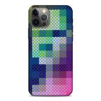 Lopard Apple iPhone 12 Pro Uyumlu Kılıf PiXel (16) Kalın Kılıf Kare