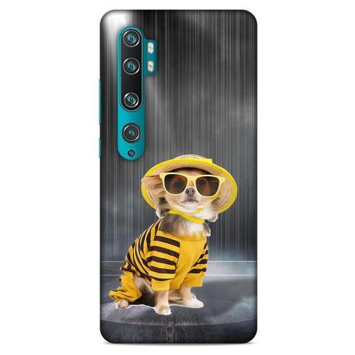 Xiaomi Mi Note 10 Pro Kılıf Köpek Kıyafetleri (15) Antişok Kılıf Chihuahua Pijama