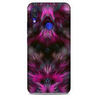 Xiaomi Redmi Note 7 Kılıf Desenli Özel Seri Tüyler (40) Fit Silikon Kılıf