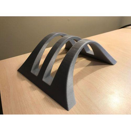 2 Li Laptop Tutma Standı PLA Baskı 01087
