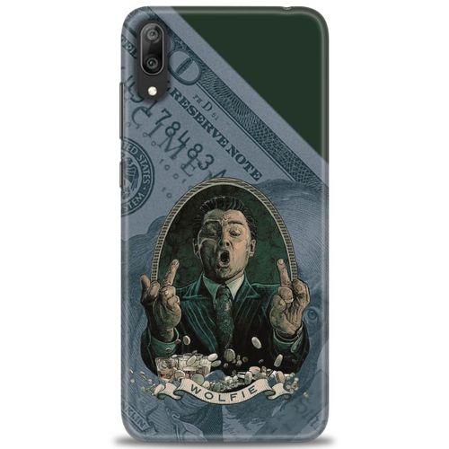 Huawei Y7 Prime 2019 Kılıf HD Baskılı Kılıf - Dolar + Tam Ekran Koruyucu