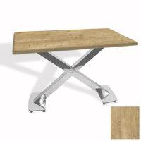 Dockers İks Masa Kromnikel (80x140 - Werzalit, Allzalit yada Wermodin Tabla) - Avalone Pine