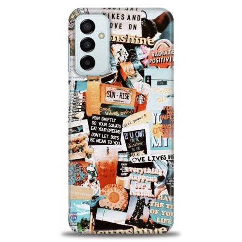 Samsung Galaxy M13 Kılıf HD Baskılı Kılıf - Sun Rise + Tam Ekran Koruyucu