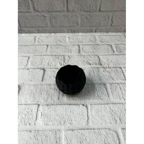 5 Cm Küçük Siyah Saksı Minimal Tasarım Sukulent Ve Kaktüs Saksısı