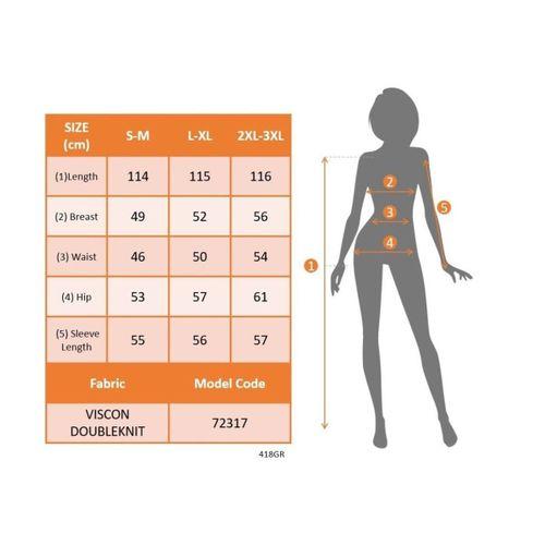 Kadın Uzun Kollu Kapşonlu Cep Detaylı Viskon Iki Iplik Maxi Elbise