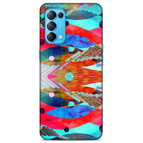Lopard Oppo Reno 5 5G Uyumlu Kılıf Manipülasyon ☻ (10) Full Koruma Kılıfı Desenli