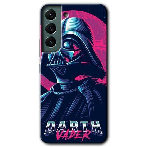 Potkal Hediye Fabrikası Samsung Galaxy S22 Kılıf HD Desen Baskılı Arka Kapak - Darth Vader