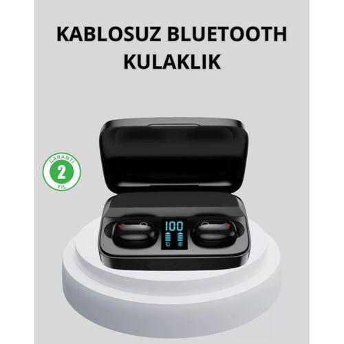 Tws Bluetooth Kulaklık 1800mah Şarj Kutulu Dijital Ekranlı