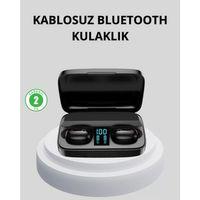 Tws Bluetooth Kulaklık 1800mah Şarj Kutulu Dijital Ekranlı