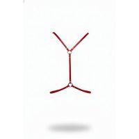 Kırmızı Kadın Kemer O Halka Detaylı Vücut Kemer - Brf202