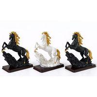 Polyester Şahlanmış At Figürü