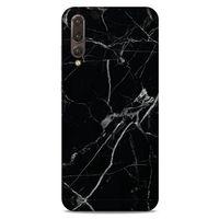 Mermer Desenli (17) Tema Tasarım Kılıf Siyah Huawei P20 Pro Kılıf