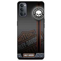 Oppo Reno 4 Uyumlu Kılıf Motorsiklet (46) Core Armor Kılıf Harley