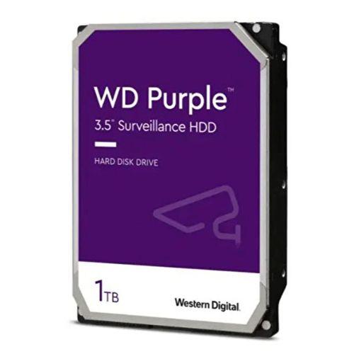 1 TB WD 3.5 PURPLE SATA3 5400RPM 64MB 7/24 GUVENLIK WD11PURZ (3 YIL RESMI DIST GARANTILI)