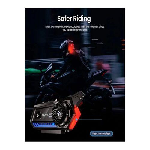 Bt57 Motosiklet Kask Kulaklık Intercom Işıklı Motorsiklet Interkom