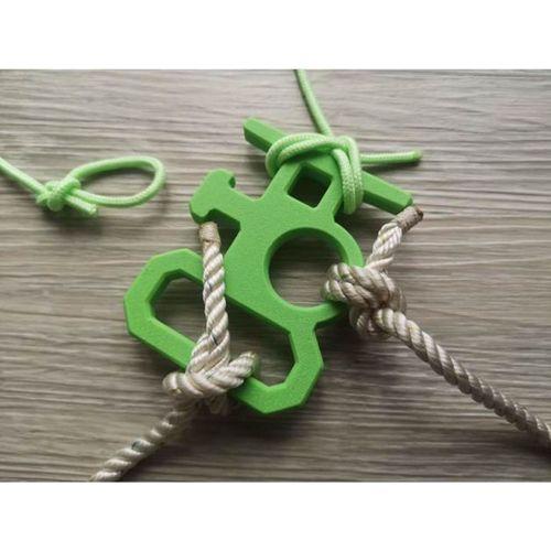 Düğüm Pratik Aracı (Bu ürün Sadece Plastik parçadır - Almadan Önce Soru Sorabilirsiniz)