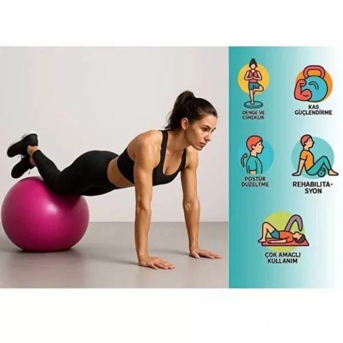 60 Cm Pilates Topu