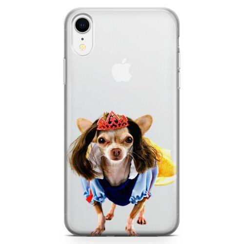 Apple iPhone XR Kılıf Chihuahua Arka Kapak Koruma Desenli Full Koruyucu