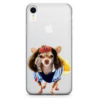 Apple iPhone XR Kılıf Chihuahua Arka Kapak Koruma Desenli Full Koruyucu