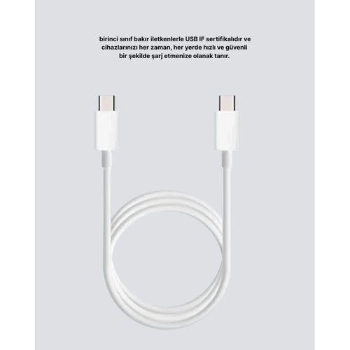 30w Hızlı Şarj Destekli 5.0a Type-c Kablo Veri Aktarım Özellikli