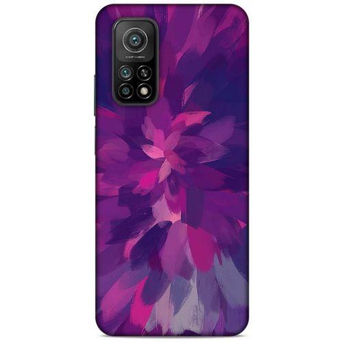 Xiaomi Mi 10T 5G Uyumlu Kılıf Mor Delisi (43) Thin Fit Kılıf Yağlı Boya
