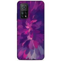 Xiaomi Mi 10T 5G Uyumlu Kılıf Mor Delisi (43) Thin Fit Kılıf Yağlı Boya