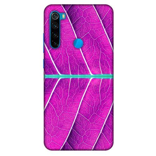 Lopard Xiaomi Redmi Note 8 Uyumlu Kılıf Bahar (30) Silicone Case Eflatun
