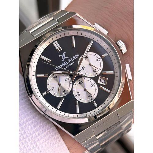 Daniel Klein Prx Kasa Kronometreli İtalyan Tasarım Bileklik Hediyeli Garantili Erkek Kol Saati PRx.1