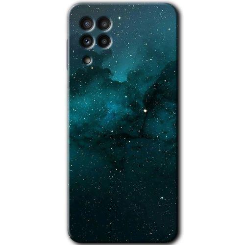 Galaxy M32 Kılıf HD Desen Baskılı Arka Kapak - Yıldızlararası