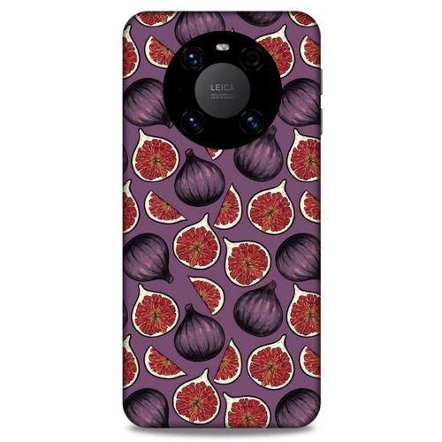 Lopard Huawei Mate 40 Pro Uyumlu Kılıf Frutix (58) Baskılı Kılıf