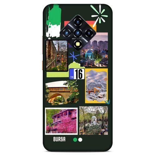 Lopard İnfinix Zero 8 Uyumlu Kılıf Şehirli ※ (16) Bursa Kalın Kılıf