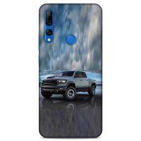 Lopard Huawei Y9 Prime 2019 Uyumlu Kılıf PickUpX (42) Rugged Armor Kılıf Bulut Mavi