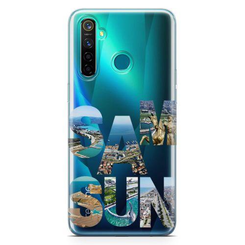 Realme 5 Pro Kılıf Samsun Gezi Arka Kapak Koruma Desenli Full Koruyucu