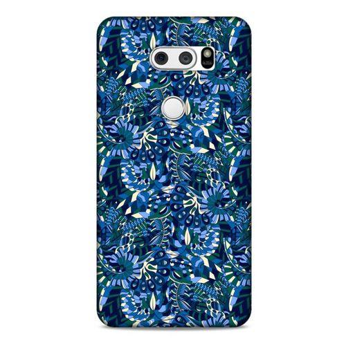 LG K40S Uyumlu Kılıf Mavi Delisi (41) Tank Kılıf Çiçek
