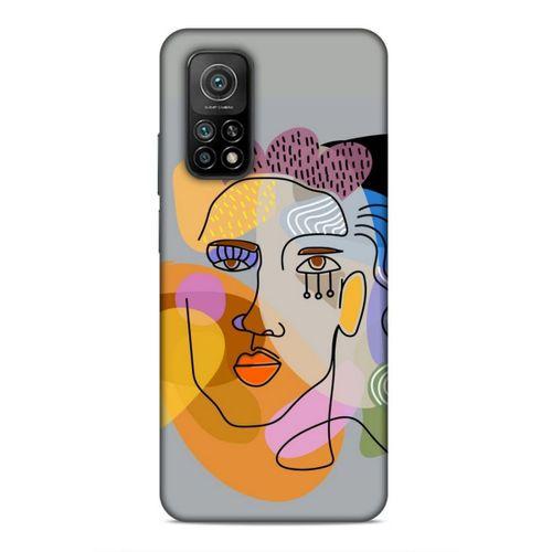 Xiaomi Mi 10T 5G Uyumlu Kılıf Face'X 30 Silicone Case Çizim
