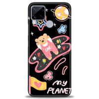 Realme C15 Kılıf HD Baskılı Kılıf - My Planet + Tam Ekran Koruyucu