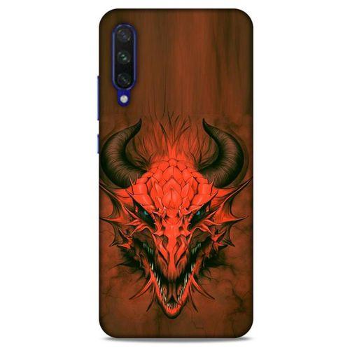 Xiaomi Mi A3 Kılıf Dragons (14) Lansman Kılıf Kırmızı Boynuzlu Ejderha