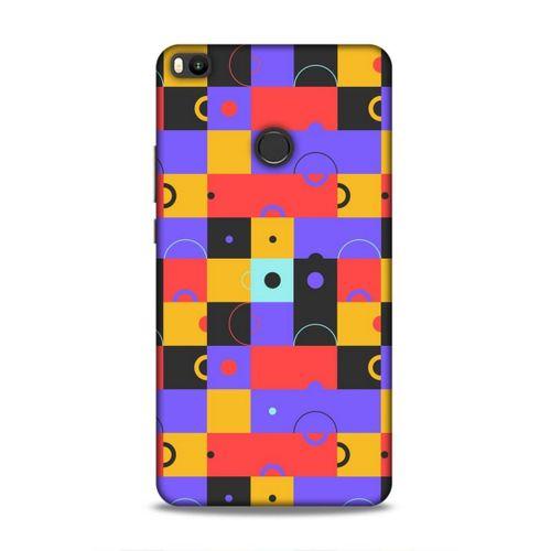 Xiaomi Mi Max 2 Uyumlu Kılıf Insomnia (37) Silicone Cover Mor Sarı