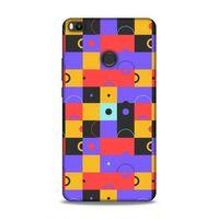 Xiaomi Mi Max 2 Uyumlu Kılıf Insomnia (37) Silicone Cover Mor Sarı