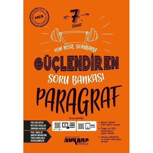 7. Sınıf Paragraf Güçlendiren Soru Bankası Ankara Yayıncılık