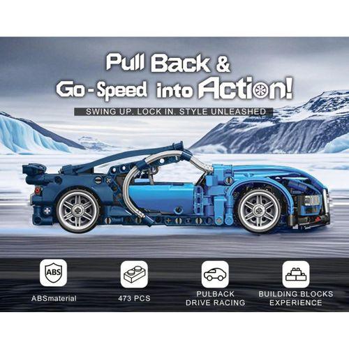 9055-5 TOYSE TOYS BRİCKS SPEED MAVİ -EKN