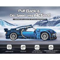 9055-5 TOYSE TOYS BRİCKS SPEED MAVİ -EKN