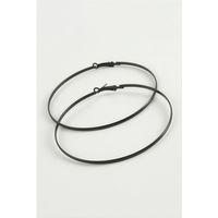 Düz Metal Halka Küpe 8-9-10 cm