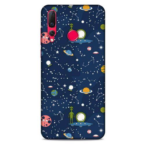 Huawei P Smart Z Uyumlu Kılıf Mavi Delisi (25) Antişok Kapak Space