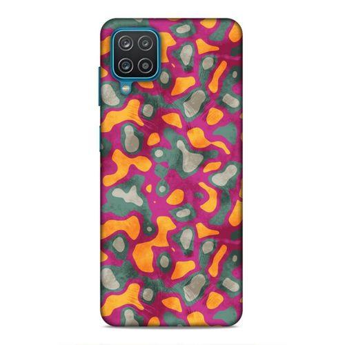 Samsung Galaxy A12 Uyumlu Kılıf Utopia (33) Hybrid Kılıf Taşlar