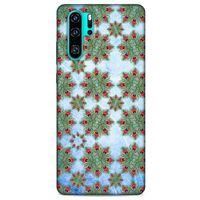 Huawei P30 Pro Kılıf Desenli Özel Seri Tüyler (24) Darbe Emici Kılıf